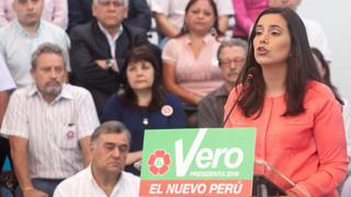 Verónika Mendoza: Lo que dijo la candidata tras los primeros resultados a boca de urna