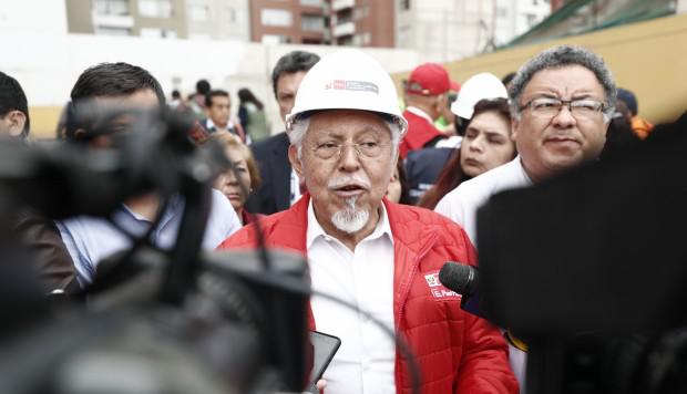 Javier Piqué informó que en la noche del martes se reunió el grupo que designó el presidente Martín Vizcarra. (Foto: GEC)