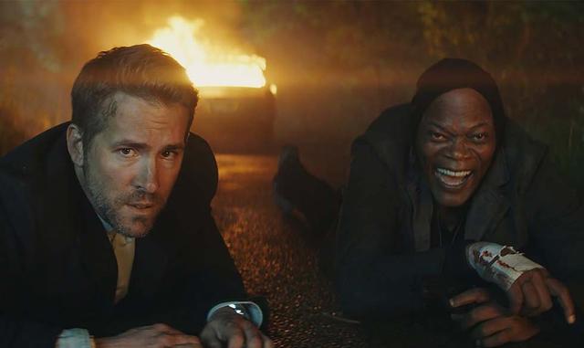 FOTO 1 | "The Hitman's Bodyguard", una comedia de acción de Lionsgate, vio reducir su recaudación a la mitad con respecto al fin de semana pasado, el de su estreno, según la firma especializada en recaudación Exhibitor Relations.