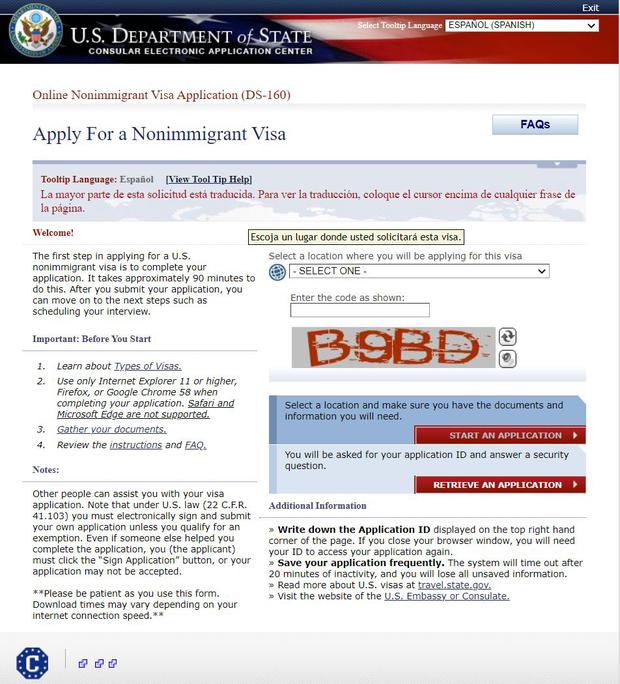 Cómo completar la solicitud DS 160 para obtener la visa americana | Visa de  turista | Estados Unidos | nnda-nnlt | TENDENCIAS | GESTIÓN