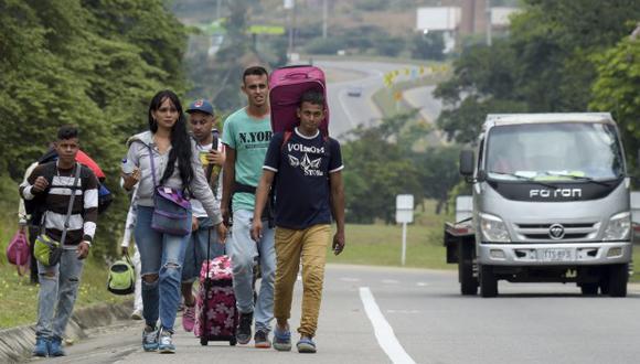 Más de 800,000 venezolanos han ingresado al Perú hasta la fecha. (Foto referencial: AFP)