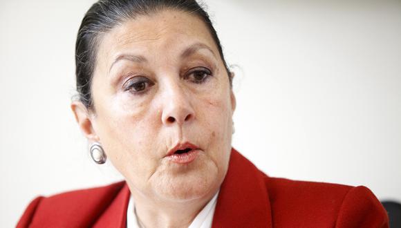 Fabiola León-Velarde, representante de Concytec, renunció a su cargo tras caso ‘vacunagate’. (Foto: Percy Ramírez/GEC)