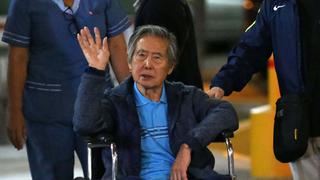 Expresidente Alberto Fujimori aún sigue internado por severa deshidratación