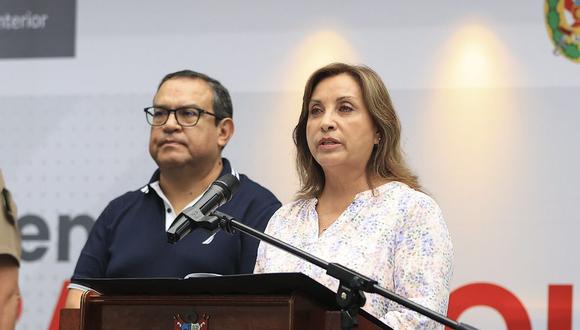 Dina Boluarte baraja tres nombres para convertirse en el sucesor de  Alberto Otárola.  (Foto: Presidencia)