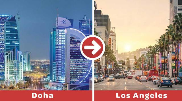 Doha-Los Ángeles. En Qatar Airways, viajar desde Doha hasta Los Angeles demora 16h 25m. La distancia: 13,367 km.