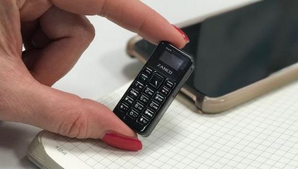 Presentan el teléfono móvil más pequeño del mundo (vídeo) - 27.12