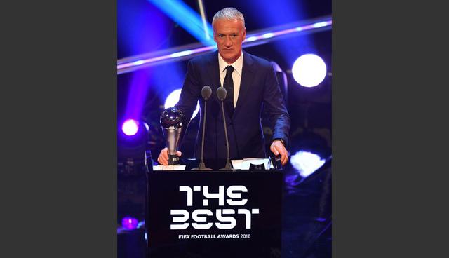 FOTO 3 | 'The Best' a mejor entrenador de la FIFA en el fútbol masculino: Didier Deschamps (FRA/Selección de Francia).
(Foto: AFP)