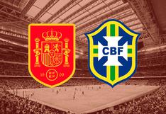 España (3-3) Brasil: goles y resumen del partido