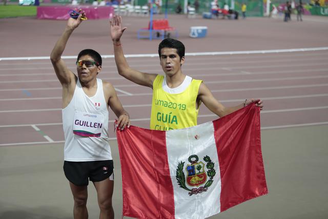 Rosbil Guillén: Medalla de oro en para atletismo 1,500 metros. (Foto: Hugo Pérez / GEC)