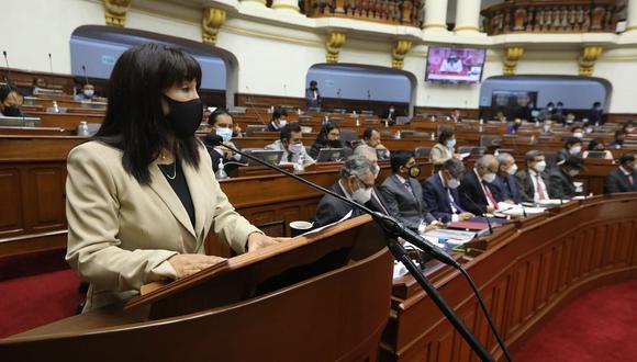 Mirtha Vásquez podría ser citada al Pleno del Congreso por cierre de 4 proyectos mineros en Ayacucho. (Foto: Congreso)