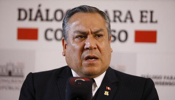 Gustavo Adrianzén se reunirá con bancadas del Congreso. (Foto: GEC)