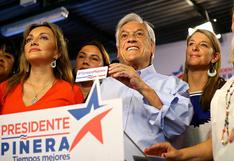 Exmandatario Piñera lidera con 53.6% votos elecciones presidenciales en Chile