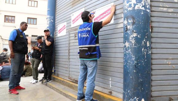 La Municipalidad de Lima ejecuta inspecciones en los locales comerciales de Mesa Redonda luego del devastador incendio ocurrido el pasado 19 de abril. (Facebook)