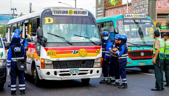 ATU informa qué empresas de transportes público regular reportan  menor y mayor número de infracciones. (Foto: Autoridad de Transporte Urbano de Lima y Callao)