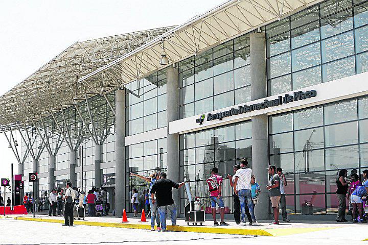 Aeropuerto “Capitán FAP Renán Elías Olivera” de Pisco fue construido en el 2016. (Foto: Archivo)
