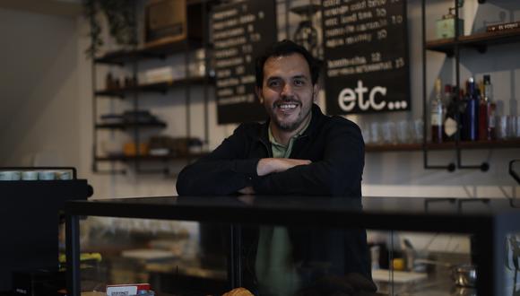 Francesco de Sanctis abrió este año una cafetería en Miraflores y ya prepara otros proyectos para fines de 2023 y para el primer semestre de 2024. (Foto: César Campos / GEC)