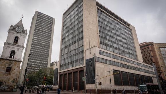 Edificio del Banco Central de Colombia en Bogotá, Colombia, el lunes 7 de febrero de 2022.