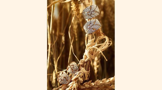 Con esta colección, el trigo que suele ser subestimado hace una magnifica entrada en la alta joyería Chanel.(Foto: Megaricos)