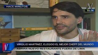 Peruano Virgilio Martínez abrirá un nuevo restaurante fuera de Lima