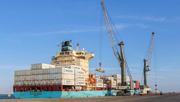 Puerto de Paracas elevó el volumen de sus despachos en el primer trimestre de 2024. (Foto: difusión)s.
