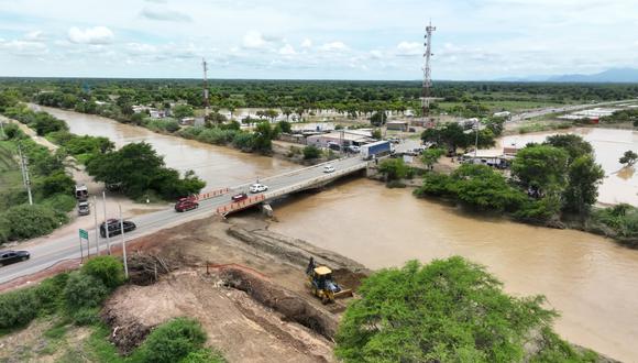 Río la Leche, una de las vertientes más expuestas ante un fenómeno El Niño moderado en el Perú.