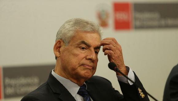 Villanueva dijo que tomará "todas las medidas legales" a su alcance contra los exdirectivos de Odebrecht, puesto que "han afectado irremediablemente" su honor. (Foto: GEC)