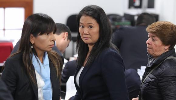 Keiko Fujimori se encuentra con prisión preventiva desde noviembre de 2018. (Foto: GEC)