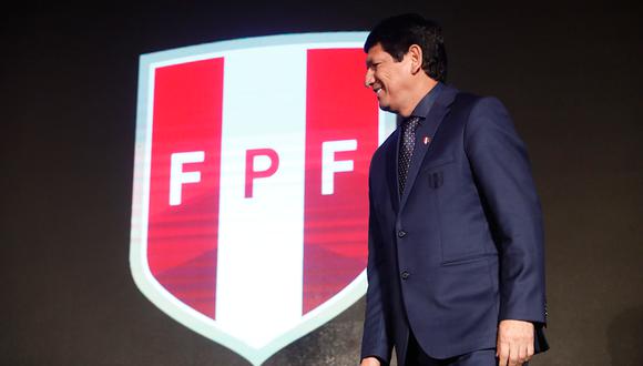 Agustín Lozano confirmó la fecha de las próximas elecciones presidenciales de la FPF. (Foto: Archivo GEC)