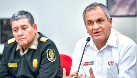 Vicente Romero espera que ley se pueda aprobar para seguir combatiendo a los cabecillas de mafias extranjeras en el Perú. Foto: Comercio.