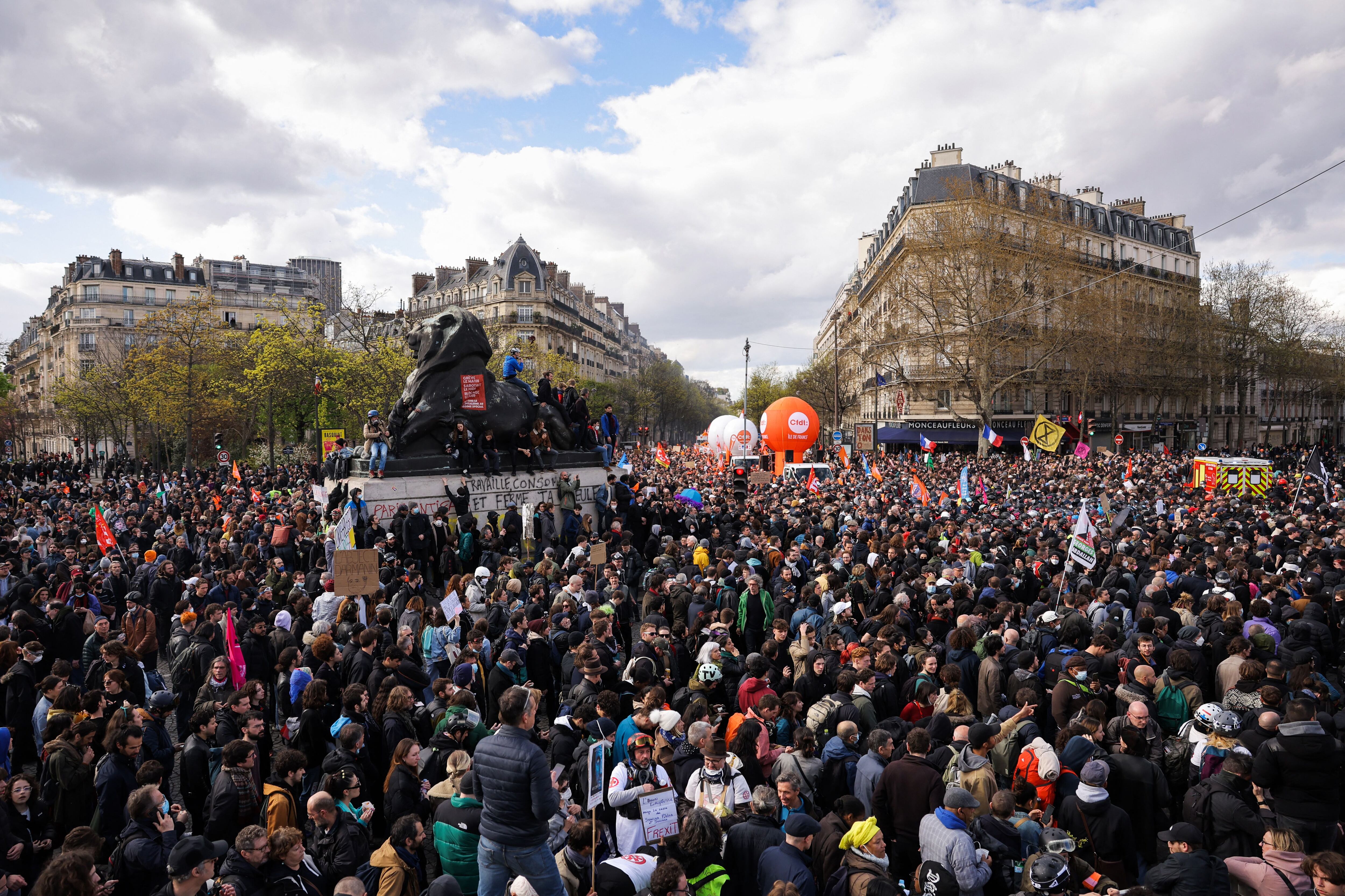 France experiences last protests before key decision on pension reform