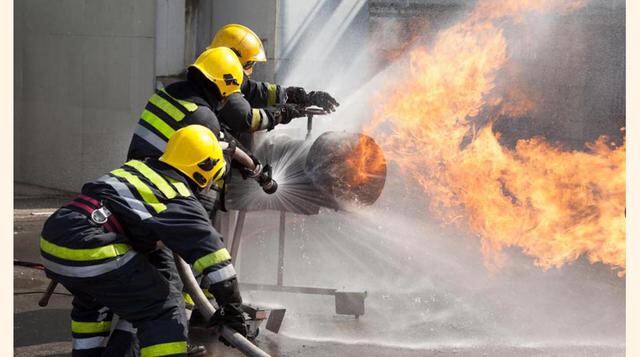 Bombero, puntaje de estrés: 72.68.