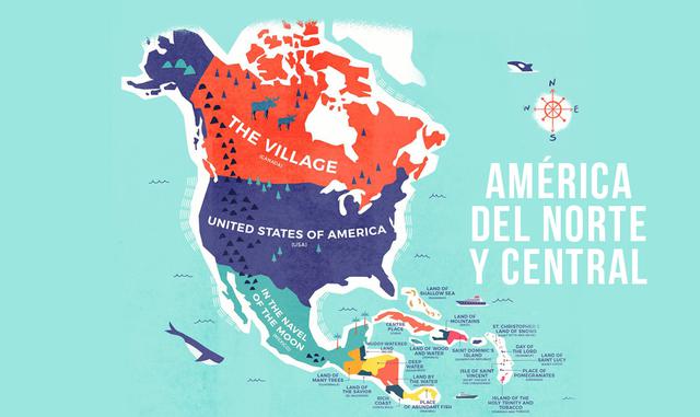 FOTO 5 | En América del Norte y Central, apreciamos el Ombligo de la luna (México), la Tierra del salvador (El Salvador), la Tierra de muchos árboles (Guatemala) y la Tierra de abundante pescado (Panamá).