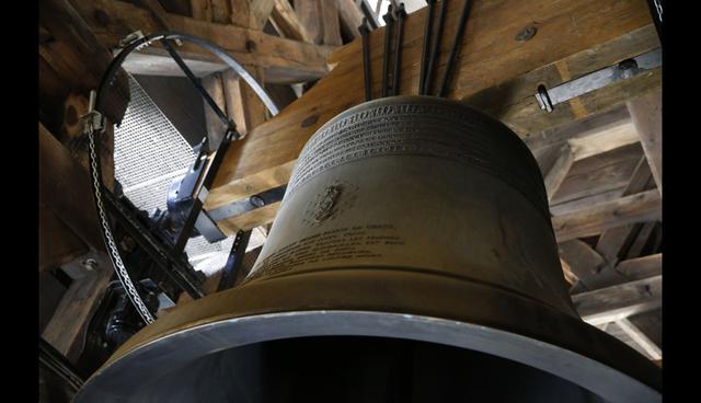 FOTO 8 | La campana de Marie
La segunda más grande de las 10 campanas de la catedral pesa seis toneladas. Fotógrafo: Godong / Universal Images Group Editorial