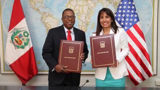 Estados Unidos y Perú firman convenio de cooperación en beneficio de las pymes