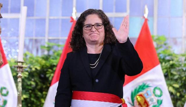 Lucía Ruíz es la ministra del Ambiente. (Foto: Presidencia Perú)