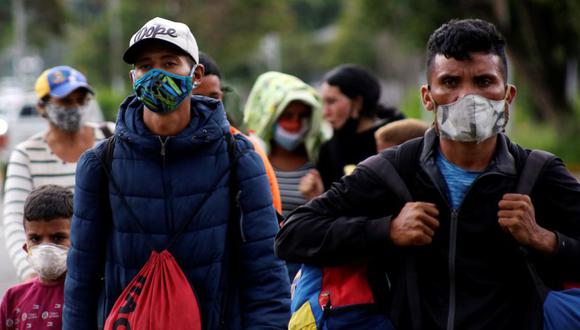 Migrantes venezolanos. (Foto: Reuters)