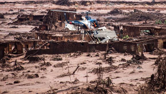 En 2015, la rotura de varios diques de la minera Samarco, controlada por Vale y BHP Billiton, causó 19 muertos en Mariana y provocó la mayor catástrofe ambiental de la historia de Brasil. (AFP)