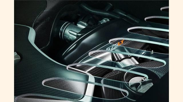 Motor 3.8 V8 biturbo de 675 caballos que pasa de 0 a 200 km/h en 7,9 segundos. (Foto: Elmundo)