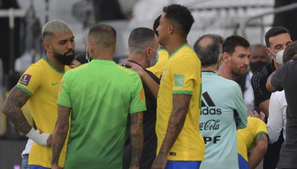 Episodios como la suspensión del Brasil-Argentina "atentan contra el espíritu deportivo de una competencia tan importante", señaló la AFA. (Foto: AFP)