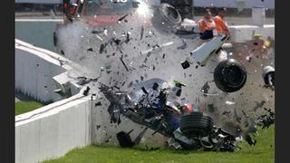 Estos son los diez peores accidentes de F1 del siglo XXI
