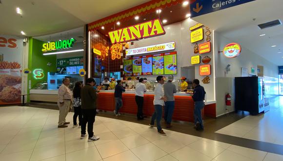 Delosi abrió que su primer local de comida oriental Wanta en el centro comercial Mall del Sur. Foto: Linkedin