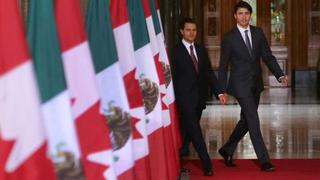 Trump amenaza acuerdo TLCAN pero Canadá abre sus puertas a mexicanos