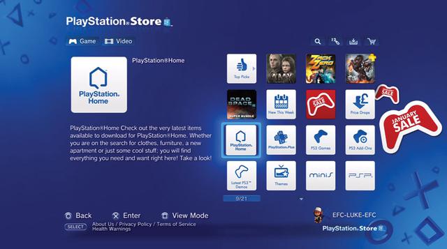 PlayStation 3 ofreció los primeros juegos compatibles con televisores 3D, y favoreció la proliferación de los títulos indie, a través de su servicio de descargas de PSN, como Journey (2012). Los juegos descargables completos (incluidos los comerciales), e