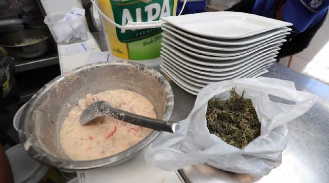 En el operativo inopinado tomaron parte los fiscalizadores de la Municipalidad de Lima y el personal de vigilancia sanitaria, que llegaron a esta zona para verificar si los locales dedicados al expendio de comida marina venían utilizando los insumos permi