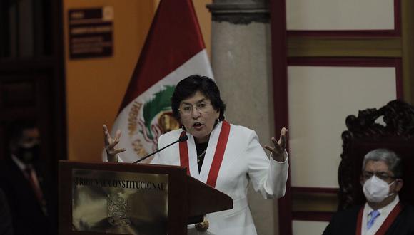 Marianella Ledesma aseguró que es necesario que la fiscal de la Nación sea suspendida transitoriamente. (Foto: GEC)
