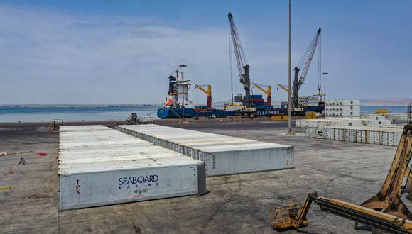 Puerto de Paracas incrementará en 20% el número de contenedores que estimaba movilizar en las campañas agrícolas que van de mayo a setiembre con la llegada de un nuevo servicio. Foto: Puerto de Paracas (Pdp).