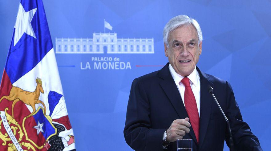 Sebastián Piñera anuncia aumento del salario mínimo y ajustes en pensiones y salud tras protestas en Chile. (Foto: AFP)