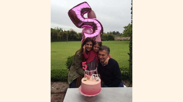 Antonia Macri, es la hija más pequeña del presidente argentino, nació de su matrimonio con Juliana Awada,y actualmente tiene 5 años de edad.(foto:Proporcionado por THX Medios S.A.).