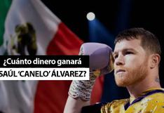 ¿Cuánto dinero cobrará Canelo Álvarez por pelear contra Jaime Munguía hoy en Las Vegas?