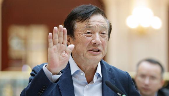 Ren Zhengfei, fundador de Huawei. (AFP)